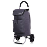 Hoppa Fully Insulated Lightweight 2025 Model 2 Wheeled Huge 51Litre Capacity Shopping Trolley Bag 95cm, 2.6kg