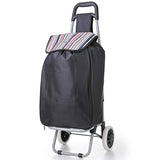 Hoppa 51L (60x34x25) Expanding Lightweight Shopping Wheeled Trolley