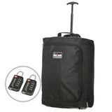5 Cities (55x40x20cm) Lightweight Cabin Hand Luggage, Maximum Possible Allowance For Ryanair