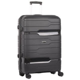 Aerolite Premium Hard Shell Cabin Hand Luggage Set with Built In TSA Combination Lock (Cabin + Large)