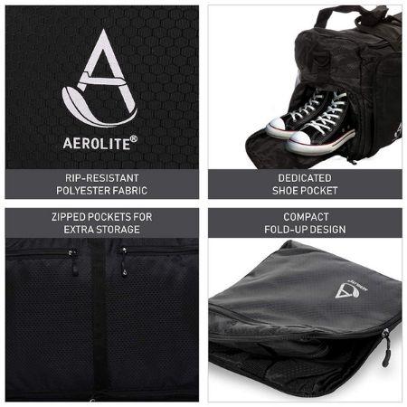 Aerolite (55x35x20cm) Lightweight Foldable Cabin Luggage Holdall