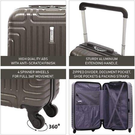 Aerolite (55x35x20cm) Lightweight Hard Shell Cabin Hand Luggage
