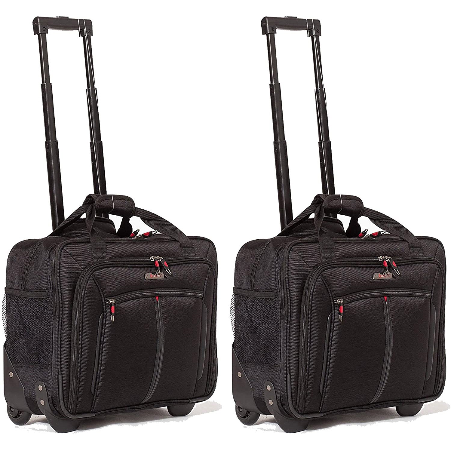 Aerolite (45x35x20cm) Executive Mobile Business Cabin Hand with Luggage Rolling Laptop Bag