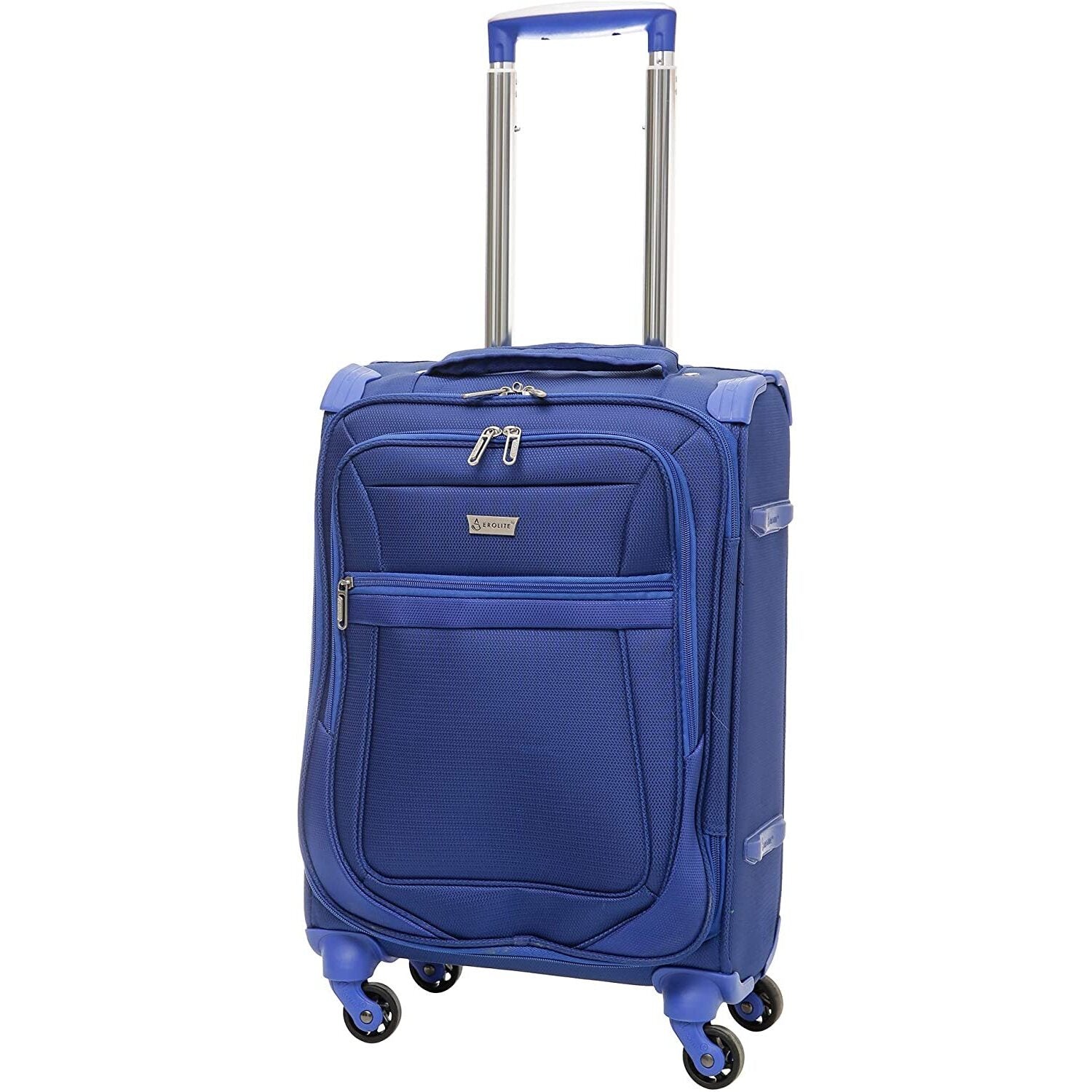 Aerolite Reinforced Super Strong and Light 4 Wheel Lightweight Cabin & Hold Luggage Suitcase, Approved for Ryanair easyJet British Airways & More, 10 Year Guarantee