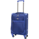 Aerolite Reinforced Super Strong and Light 4 Wheel Lightweight Cabin & Hold Luggage Suitcase, Approved for Ryanair easyJet British Airways & More, 10 Year Guarantee