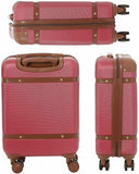Aerolite Vintage Classic (55x35x20cm) Lightweight Hard Shell Cabin Hand Luggage, Approved For Ryanair, easyJet, British Airways, Delta, Lufthansa, Norwegian, Jet2, Virgin Atlantic and many more!