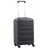 Aerolite 55x38x20cm Emirates Max Size Hard Shell Carry On Hand Cabin Luggage Suitcase 55x38x20 with 4 Wheels,Also Fits Many Other Airlines