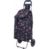 Hoppa 57Ltr Lightweight Shopping Trolley 2024 model, Hard Wearing & Foldaway Push/Pull Cart for Easy Storage With 1 Year Guarantee