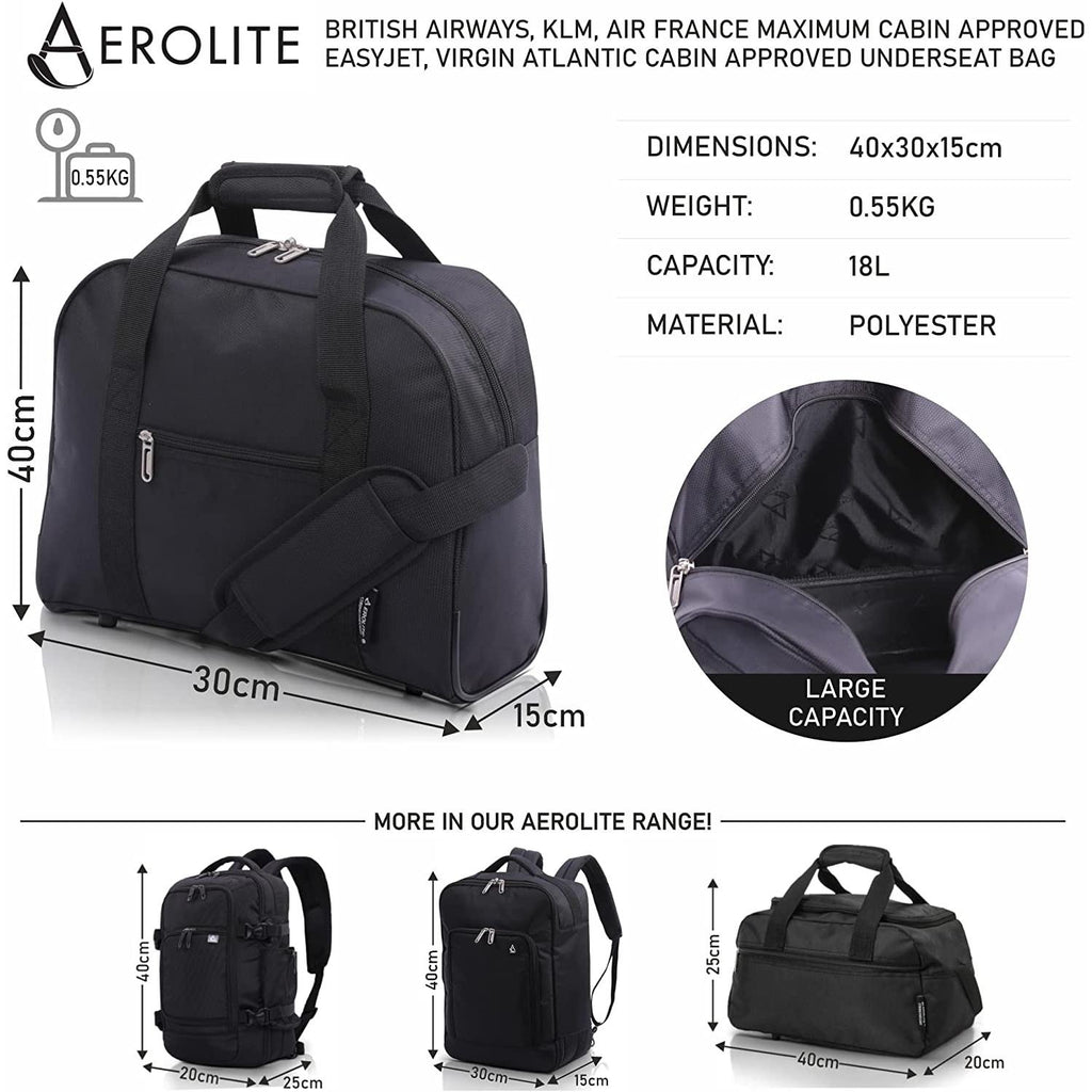 5 Cities British Airways Maximum Size Bundle, 56x45x25cm Large Cabin S ...