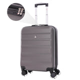 Aerolite (55x40x20cm) Lightweight Hard Shell Cabin Hand Luggage, Maximum Possible Allowance for Ryanair (Priority) 40L, 4 Wheels