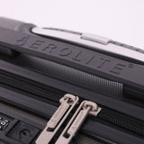 Aerolite (55x40x20cm) Lightweight Hard Shell Cabin Hand Luggage, Maximum Possible Allowance for Ryanair (Priority) 40L, 4 Wheels
