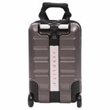 Aerolite 40x20x25cm Ryanair Approved Cabin Bag – Lightweight 2-Wheel Hard Shell Underseat Luggage with TSA Lock – Eco-Friendly Interior – Charcoal