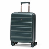 Aerolite Expandable 55x40x20cm to 55x40x23cm Ryanair Priority, Wizz Air Priority, Lufthansa Max Size Lightweight Hard Shell Carry On Hand Cabin Luggage Suitcase with 4 Wheels (FOREST GREEN)