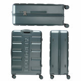 Aerolite Large 28” 100L Lightweight ABS Hard Shell Suitcase, 4 Dual Wheel Spinner, TSA Lock, Durable Check-In Hold Luggage - Forest Green