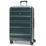 Aerolite Large 28” 100L Lightweight ABS Hard Shell Suitcase, 4 Dual Wheel Spinner, TSA Lock, Durable Check-In Hold Luggage - Forest Green