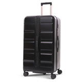 Aerolite 101L Large Trunk Suitcase with 4+1 Spinner Wheels, ABS Hard Shell Luggage with TSA Lock, Lightweight Check-in Travel Suitcase Trunk - Black