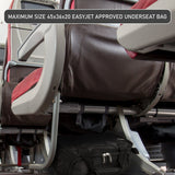 Aerolite (56x45x25cm) Easyjet Large Cabin, British Airways Jet2 Maximum Soft Shell Cabin Suitcase & (45x36x20cm) Easyjet Max Holdall