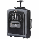 Aerolite MiniMAX Ryanair & Wizz Air 40x30x20 Maximum Size Cabin Hand Luggage Under Seat Trolley Backpack Carry On Bag 2 Wheel