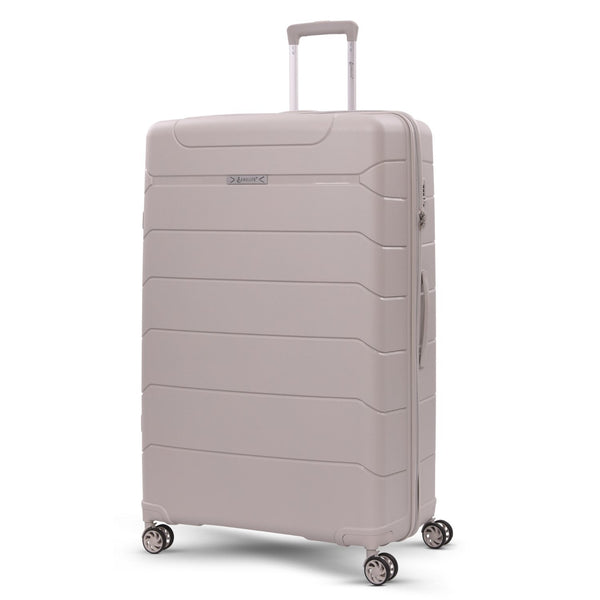 32in Lightweight Polypropylene Hard Shell Suitcase Extra Large Check Luggage 4 Spinner Wheels TSA Lock Waterproof Pocket