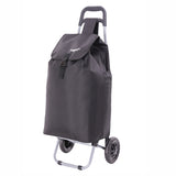 Hoppa 57Ltr Lightweight Shopping Trolley 2024 model, Hard Wearing & Foldaway Push/Pull Cart for Easy Storage With 1 Year Guarantee