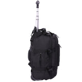 Aerolite 40x20x25 Ryanair Maximum Size Backpack Trolley Bag with 2 Wheels Eco-Friendly Cabin Luggage Approved Extendable Handle Travel Carry On Holdall Flight Rucksack with 10 Year Warranty