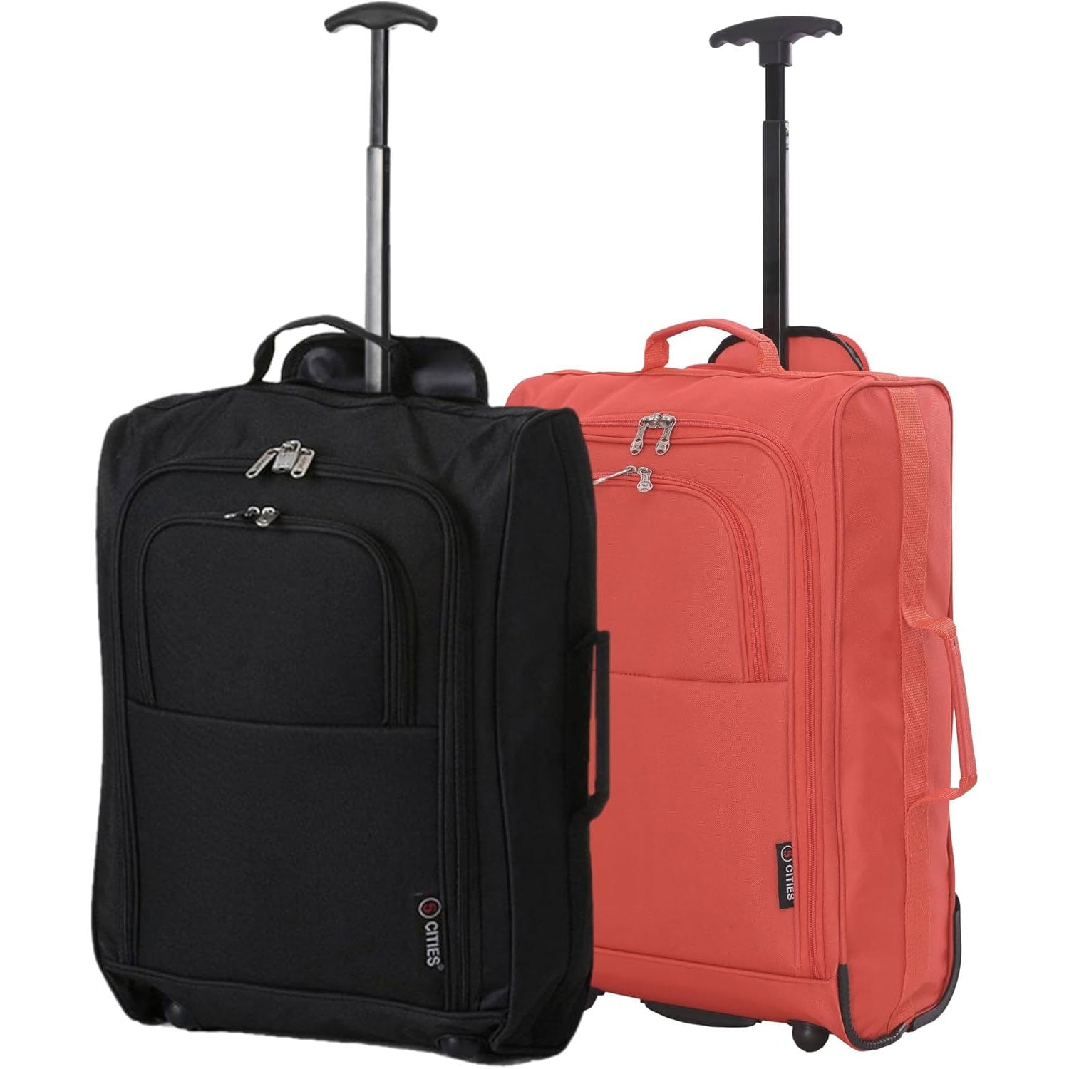 Eazyfly Lightweight Cabin Suitcase - 48cm Carry-On Roller Bag For Ryanair, EasyJet & All Airlines