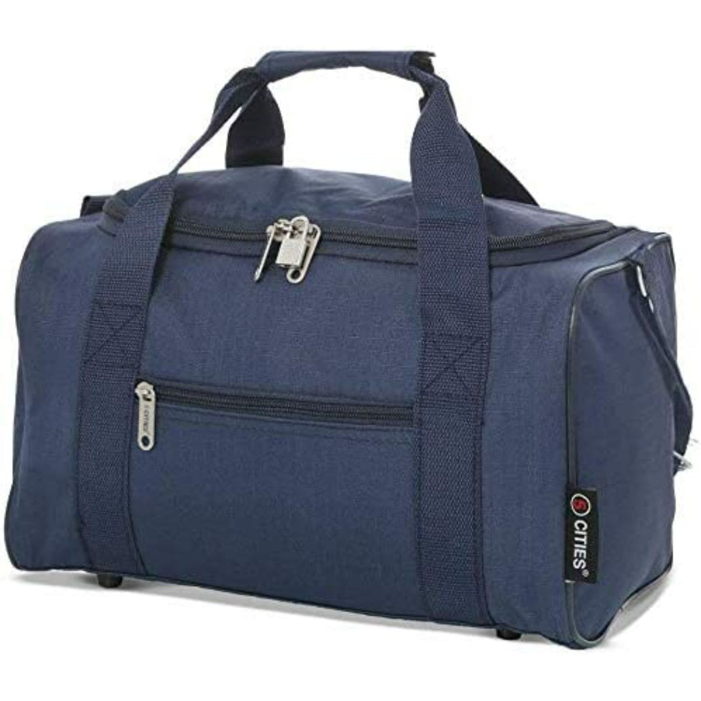 5 Cities Ryanair Luggage Bundle (55x35x20cm) Lightweight Cabin 2 Wheel