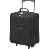 5 Cities Ryanair Priority Max (55x40x20cm) Lightweight Folding Cabin Hand Luggage Trolley, 2 Years Warranty, Black