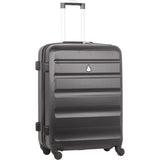 Aerolite 25" Large (69x50x27cm) Lightweight Hard Shell Luggage Suitcase, Lightweight & Strong with 4 Wheels, 5 Years Guarantee