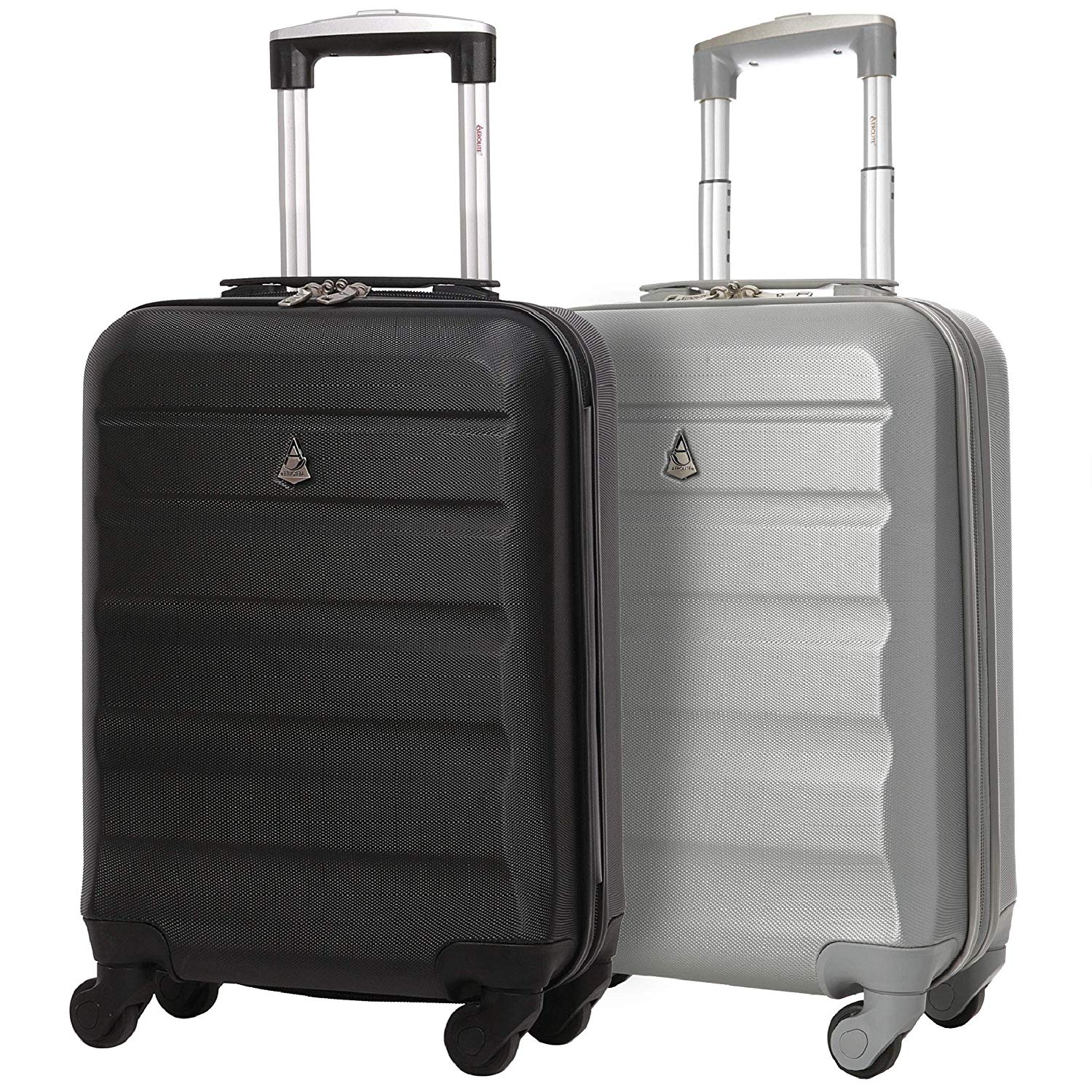 Aerolite 55x35x20cm Lightweight Hard Shell Cabin Hand Luggage