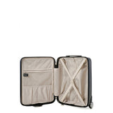 Aerolite (55x40x20cm) Lightweight Hard Shell Cabin Hand Luggage (x2 Set) with Luggage Scale