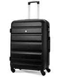 Aerolite Hard Shell Suitcase Luggage Travel Set (Medium + Large Hold Luggage Suitcase)