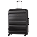 Aerolite Lightweight Hard Shell Suitcase Luggage 4 Wheels with Built in Combination Lock (25