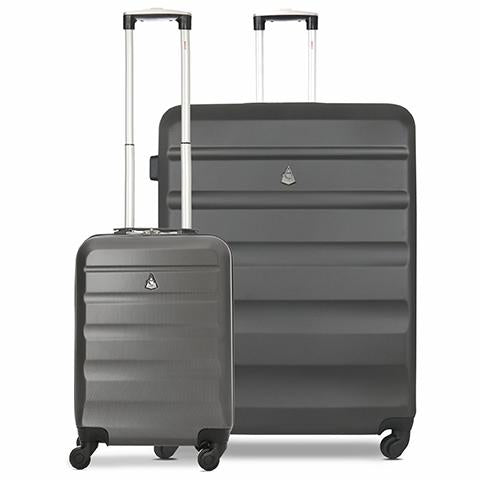 Aerolite Lightweight Hard Shell Suitcase Luggage Set
