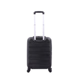 Aerolite 55x38x20cm Emirates Max Size Hard Shell Carry On Hand Cabin Luggage Suitcase 55x38x20 with 4 Wheels,Also Fits Many Other Airlines