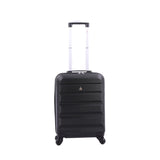 Aerolite 55x38x20cm Emirates Max Size Hard Shell Carry On Hand Cabin Luggage Suitcase 55x38x20 with 4 Wheels,Also Fits Many Other Airlines