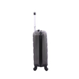 Aerolite 55x38x20cm Emirates Max Size Hard Shell Carry On Hand Cabin Luggage Suitcase 55x38x20 with 4 Wheels,Also Fits Many Other Airlines