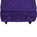 Aerolite easyJet Carry On Fits 45x36x20cm New & Improved 2024 Cabin Under Seat Trolley Bag Suitcase