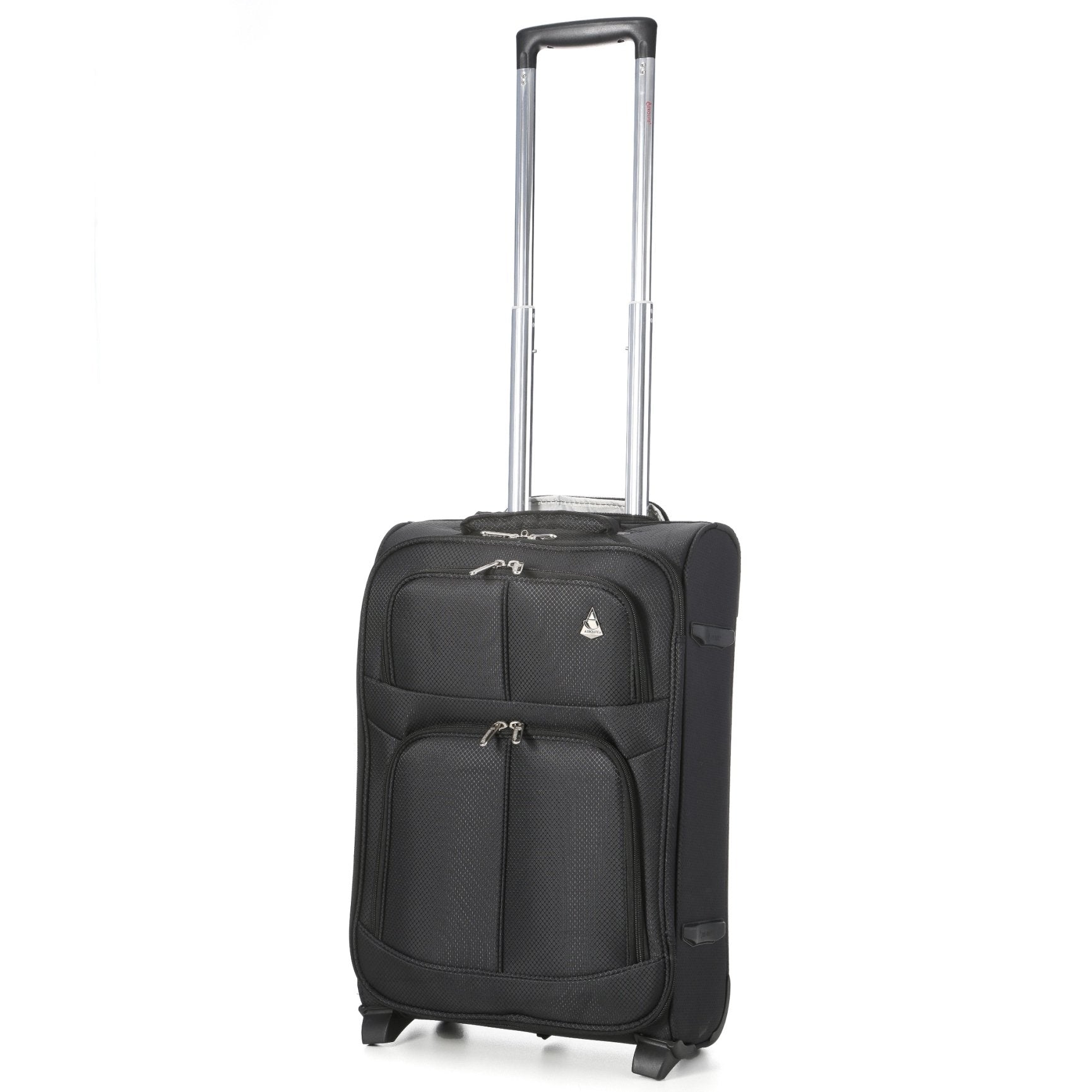 Aerolite (55x35x20cm) Lightweight Cabin Hand Luggage (x2 Set) | 2 Wheels