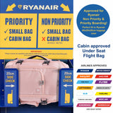 Aerolite (40x25x20cm) Ryanair Maximum Size 3 in 1 Cabin Luggage Approved Flight Backpack