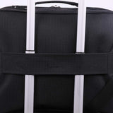 5 CITIES (40x30x10cm) New and Improved 2025 Lufthansa, Austrian Airlines, Swiss Airlines Maximum Cabin Size Underseat Flight Bag, Also Approved For British Airways, Virgin Atlantic, EasyJet, Black