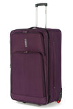 5 Cities Lightweight 3 Piece Suitcase Luggage Set Cabin + Medium + Large Hold