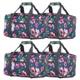 5 Cities (35x20x20cm) Hand Luggage Holdall Flight Bag (x4 Set)