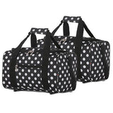 5 Cities (35x20x20cm) Hand Luggage Holdall Flight Bag (x2 Set)