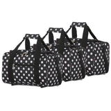 5 Cities (35x20x20cm) Hand Luggage Holdall Flight Bag (x3 Set)