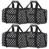 5 Cities (35x20x20cm) Hand Luggage Holdall Flight Bag (x4 Set)