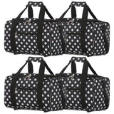5 Cities (35x20x20cm) Hand Luggage Holdall Flight Bag (x4 Set)