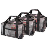 5 Cities (35x20x20cm) Hand Luggage Holdall Flight Bag (x3 Set)