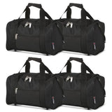 5 Cities (35x20x20cm) Hand Luggage Holdall Flight Bag (x4 Set)