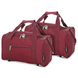 5 Cities (35x20x20cm) Hand Luggage Holdall Flight Bag (x2 Set)